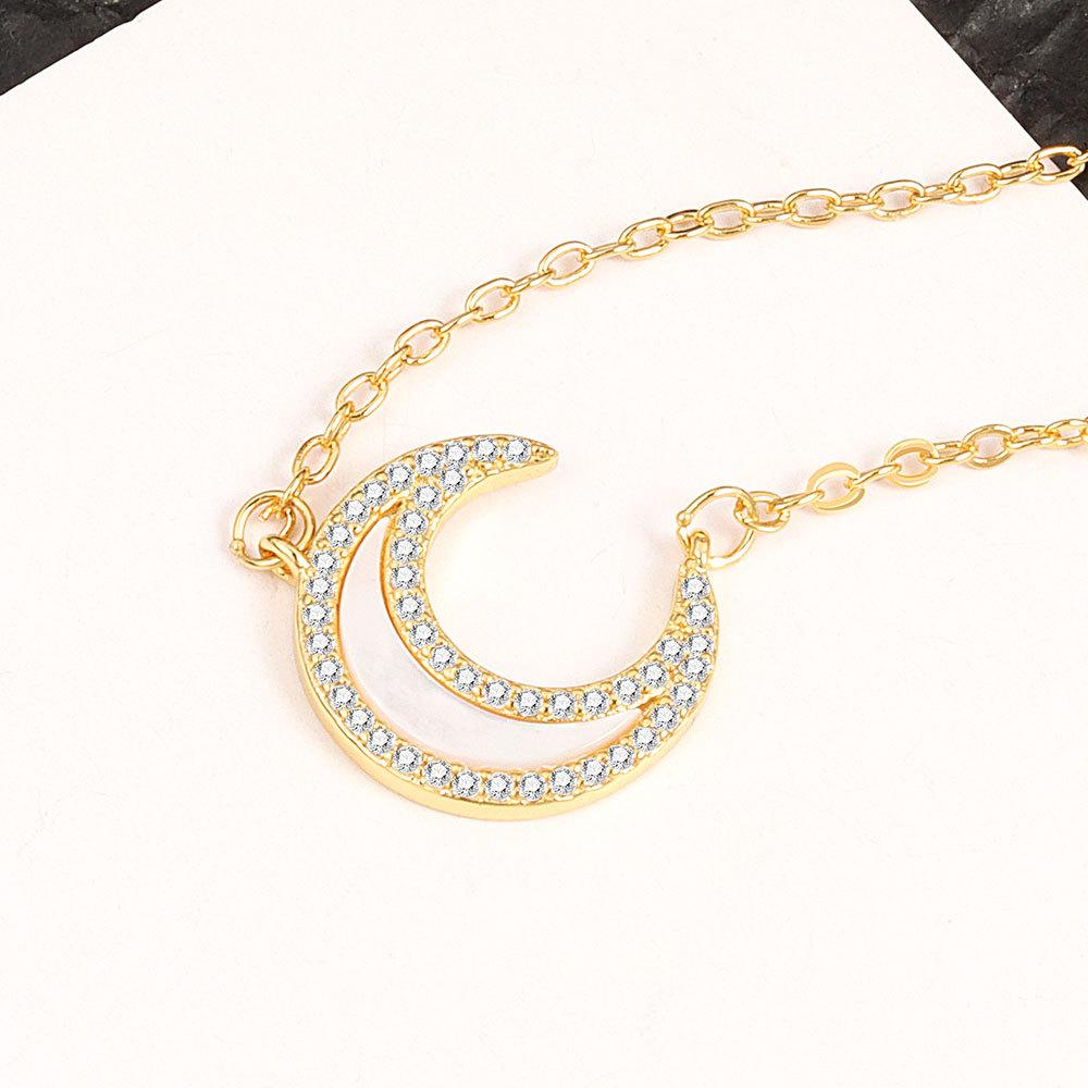 

Lindon женское ожерелье кулон медный сплав циркон для женщин свадебная вечеринка модный подарок золотой