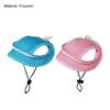 Pet Headwear Super Soft Wide Brim Polyester Dog Cat Outdoor Mesh Sun Hat Pet Sunscreen Cap Pet Supplies