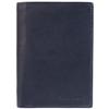 Wallet - EXCELLANC - Classic - Genuine Leather - Blue - 10 Card Slots