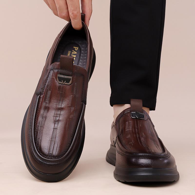 New Designer Business Casual Dress Shoes for Men Fashion Spring Autumn Fashion Driving Shoes Male Solid Color Casual Loafers Man