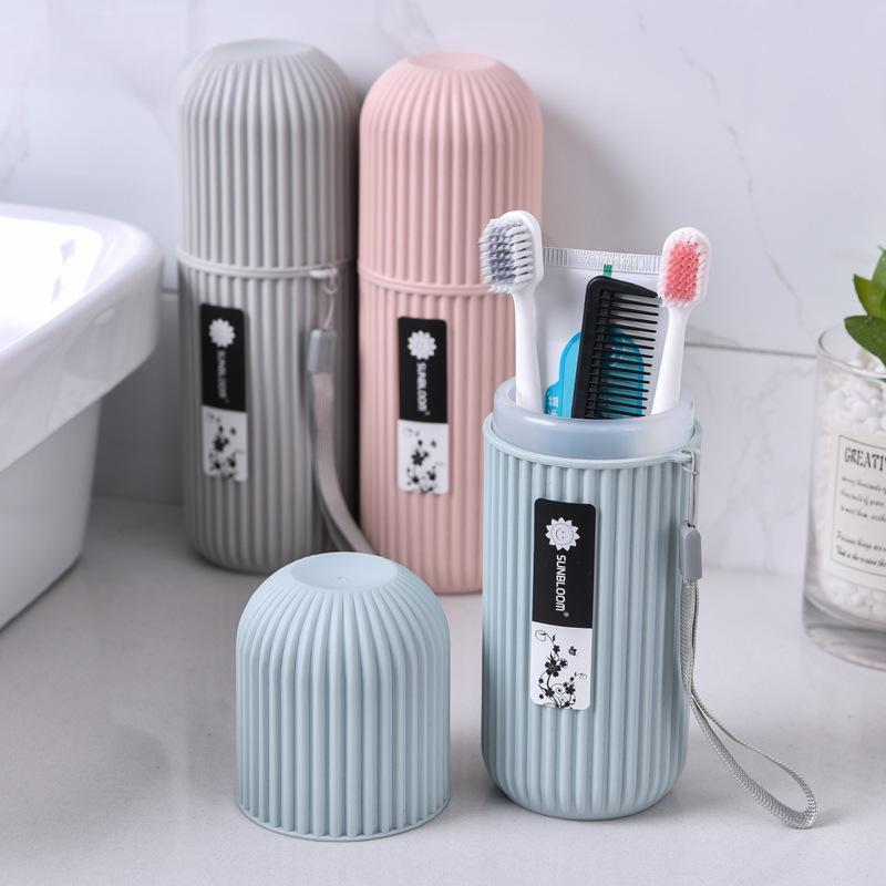 Portable Toothpaste Toothbrush Protect Holder Case Travel Camping Storage Box AVE