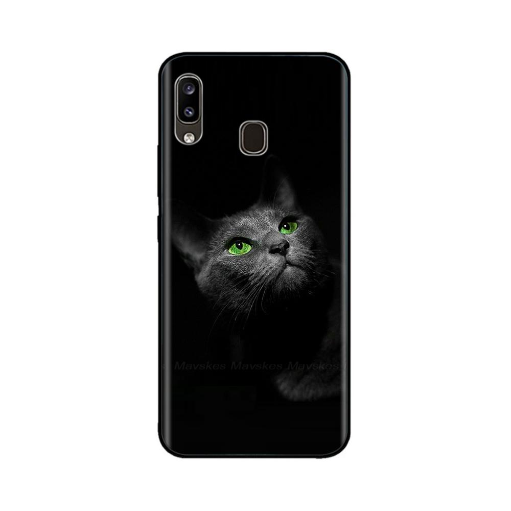 Für Samsung Galaxy A50 A30 A20 Weiche TPU-Silikon-Rückabdeckung für Samsung Galaxy A30S A 30 A 50 A50S Bedruckte Schutzhülle