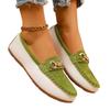 2025 New Large Size Loafers Women's Flat Heel Women's Single Shoes One Pedal Doudou Shoes Mom Shoes