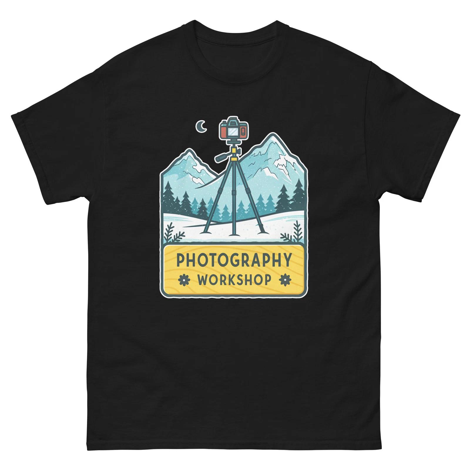 

Photography Workshop Mountain Ski Resort Town T-Shirt S