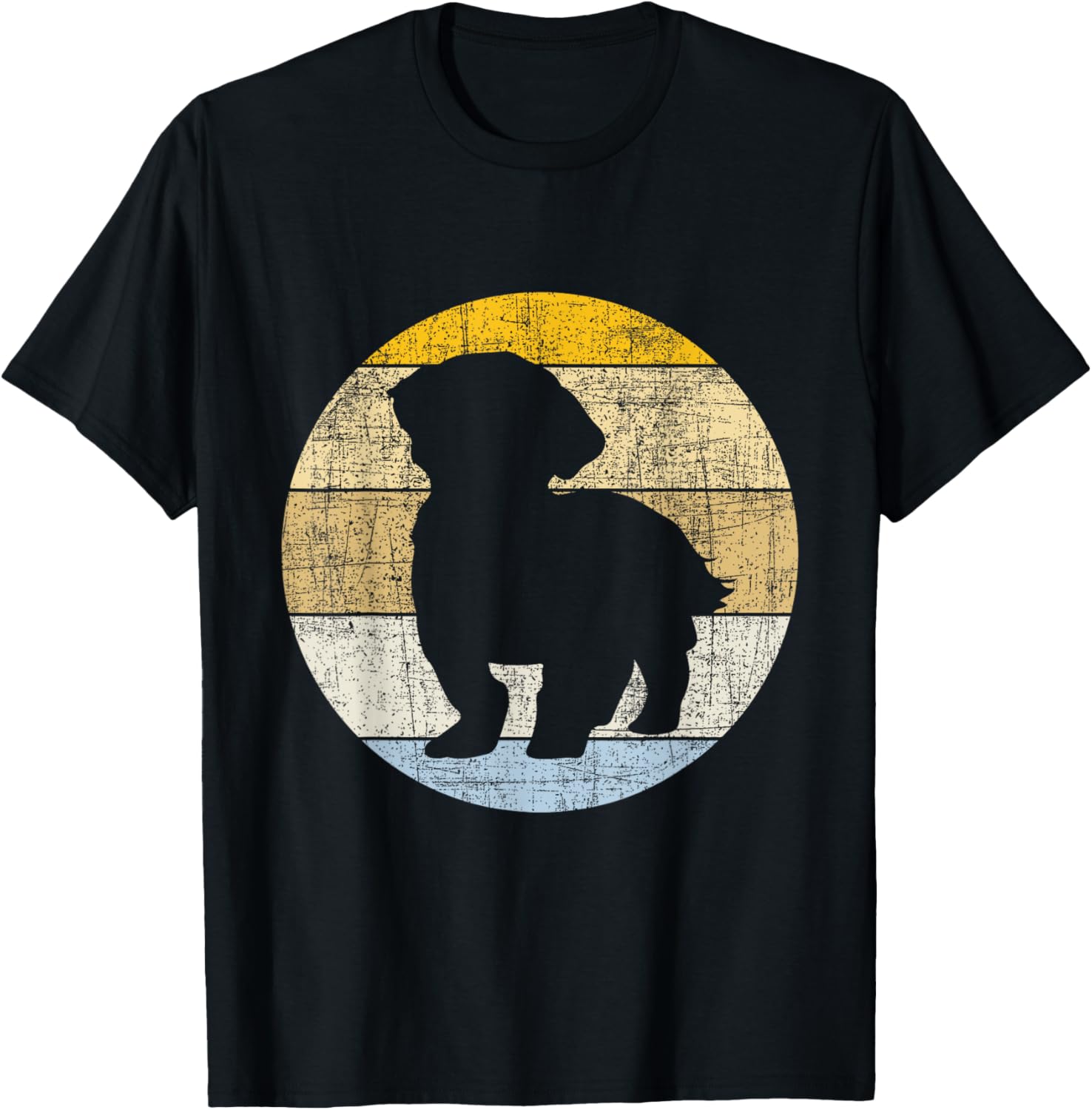 Retro Vintage Shih Tzu - Puppy Dog Trainer Animal Breeder T-Shirt S разноцветный