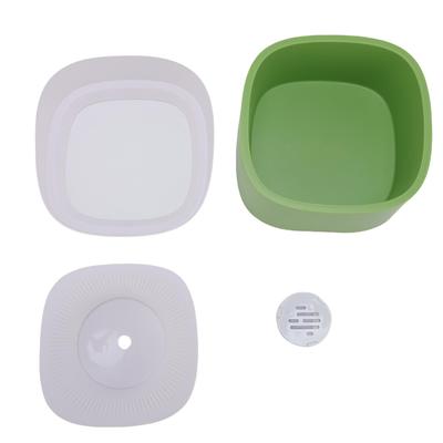 Floating Dog Water Bowl Heightened Dust Proof Splashing Proof Dog Water Feeder Pet Supplies