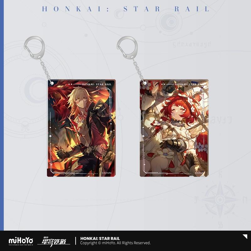 Sunsyea Honkai Star Rail Offizielles Merch miHoYo Original Authentische Lichtkegel-Serie Acryl-Schlüsselanhänger Sunday Dan Heng