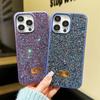 Luxury Flash Diamond Suitable for Apple 16 ProMax Mobile Phone Case IPhone 15 Electroplated High-end Rhinestone 14 Full Package