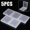50-5Pcs Plastic Game Card Cartridge Cases Transparent Anti Dust Cover Game Card Case for Nintendo Game Boy Color Pocket GBC GBP