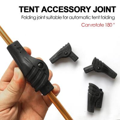 Tent Support Tent Accessory Joint Plastic Support Rod Folding Rotary Joint Repair Support Rod
