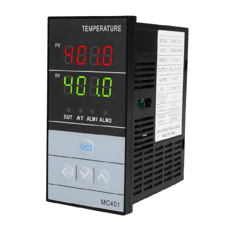 Digital PID Temperature Controller Thermostat Regulator Pt100 MC401 85-265VAC 1