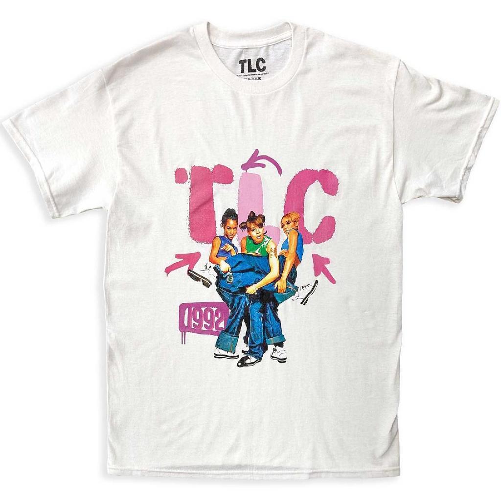 TLC Unisex T-Shirt: Kicking Group (Medium)