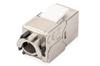 Keystone Jack RJ45 (8P8C) Cat. 6A, STP, Shielded, Tool-free