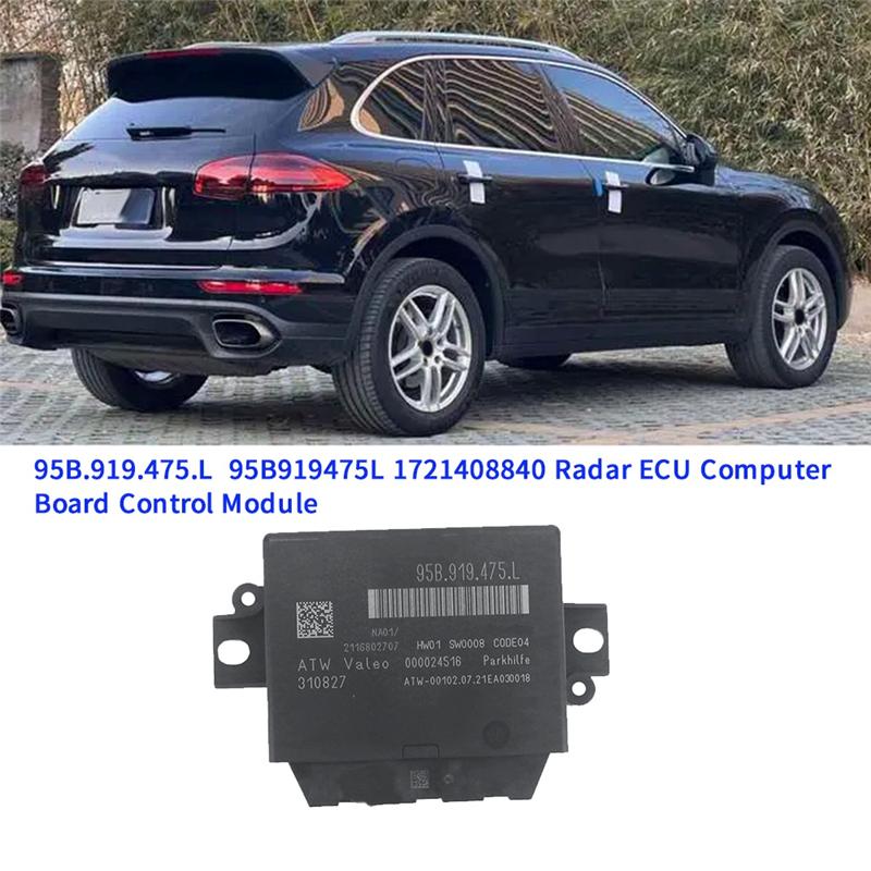 95B.919.475.L Car Radar ECU Computer Board Control Module For Cayenne 11-18 Macan 14-18 Parts 95B919475L 1721408840