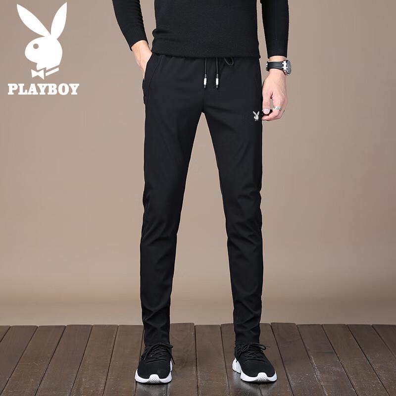 PLAYBOY Men's Autumn/Winter Casual & Cargo Trousers
