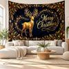 Christmas Printed Tapestry Wall Hanging For Bedroom Living Room Wall Decor Holiday Gift
