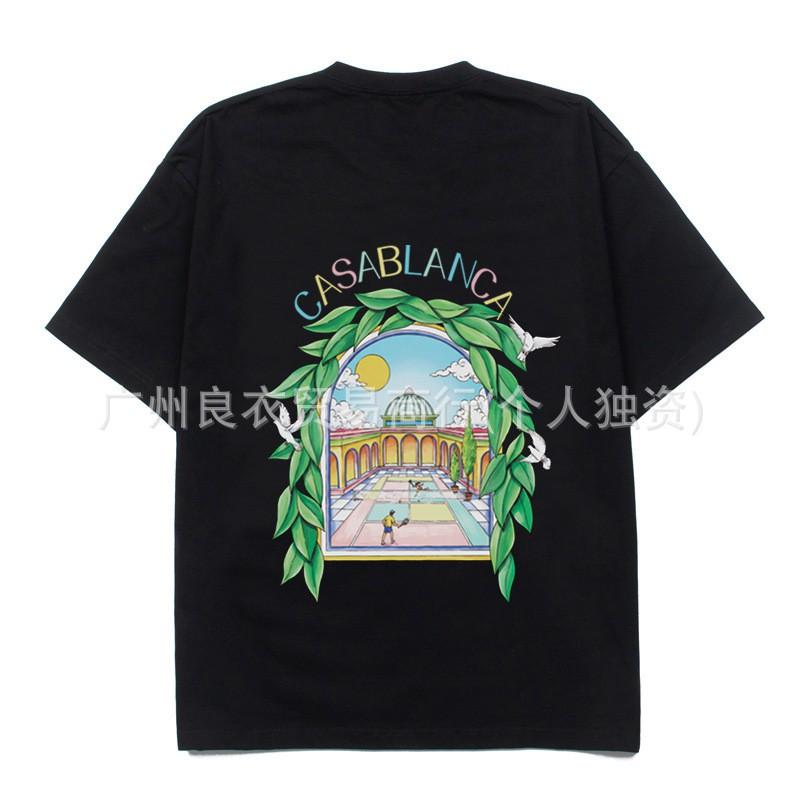 Unisex Streetwear Cotton T-Shirt Loose Fit Short Sleeve Casual Tee Youth