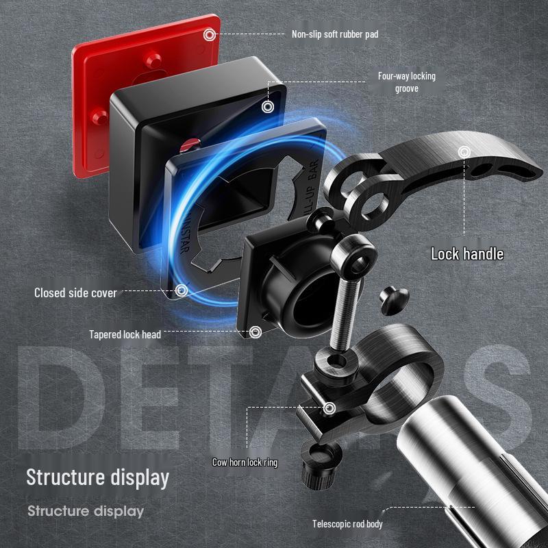 INNSTAR No-Drill Indoor Pull-up Bar for Door Frames