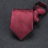 Men'S Zipper Free Dress Tie Business Red Black Professional Wedding Groom Korean Version Of A Pull Tie