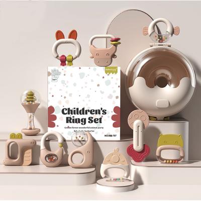 Newborns Can Chew Water, Boil Their Teeth, Grind Their Teeth, Rattle Set, Early Education Hand Rattle, Infant And Toddler Soothing Toys