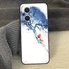 Watercolor Painting The Fox Phone Case For OPPO Reno 12F 12 13 F 11 8T 7 8 10 Pro OPPO Find X5 Lite X3 X6 X8 Pro Cover