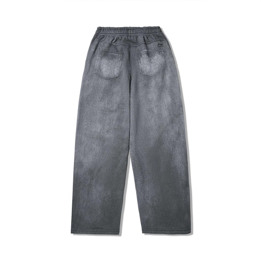 Li Ning Sport Simple Loose Straight Comfortable Casual Pants Women pants AKLVB02-2