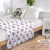 Sweet cherry pattern Throw Blanket Extra Large Throw Blanket throw blanket for sofa Shaggy Blanket