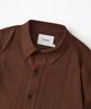 OUTSTANDING Ls Stripe Collar Knit Cardigan_Brown