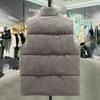 Vest for Women Cotton Winter Thickened Windproof Sleeveless Tops Vest Oversize Down Casual V-neck Vest