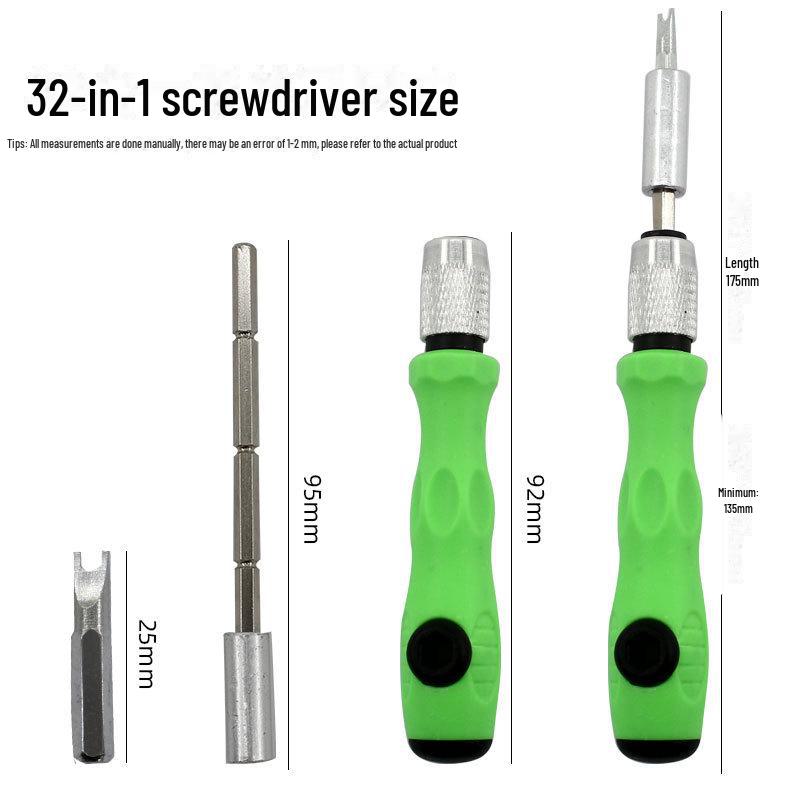 32-in-1 Multi-Function Screwdriver Set for Mobile Phones and Notebooks