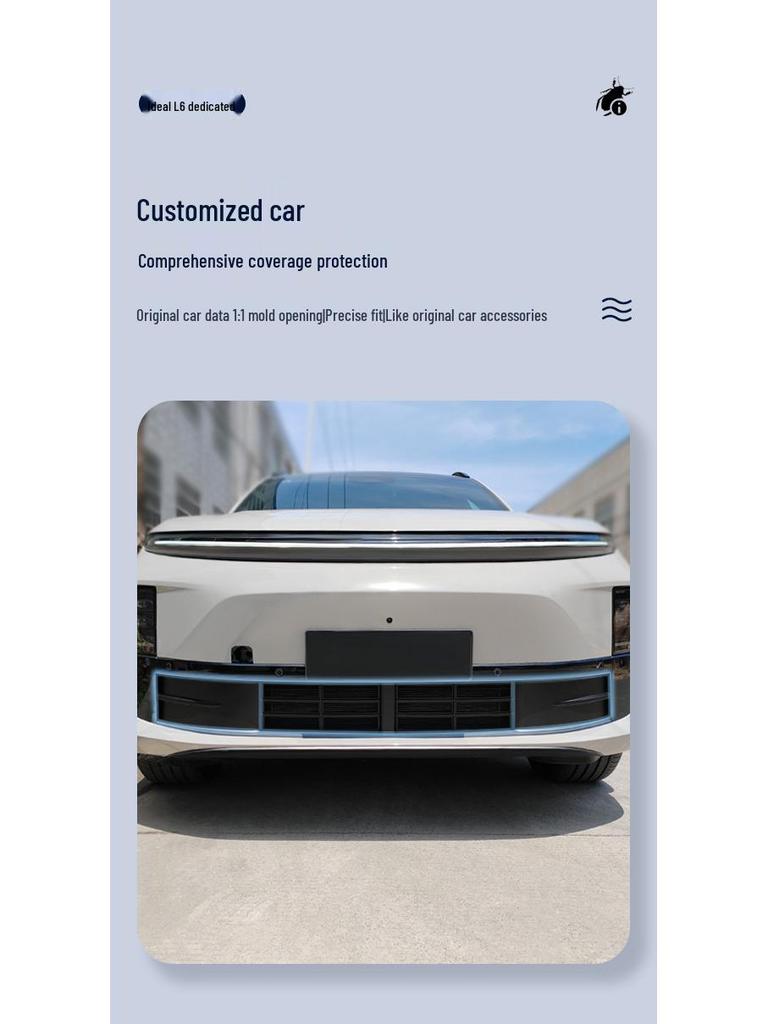 Ideal L6 Car Radiator Insect-Proof & Dust-Proof Grille Net