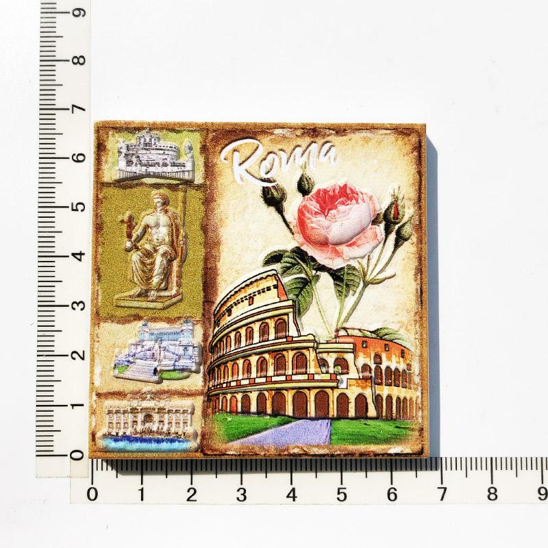 Italy Rome Colosseum Travelling Souvenirs Fridge Magnets Message Board Magnetic Stickers Christmas Gifts Home Decoration