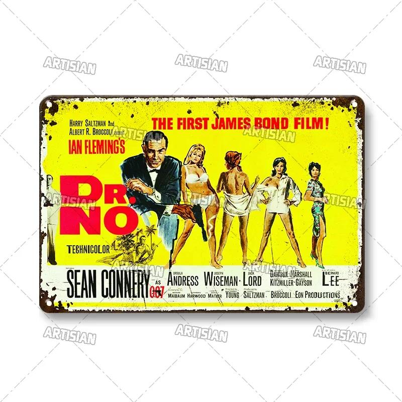 

Movie Decorative Plate Rusty Metal Tin Sign Bar Home Club Industrial Decor Vintage Metal Plaque Film Poster Board Wall Signs 20x30cm（7.8x11.8inch）