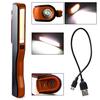 Leistungsstarke COB LED Arbeitsleuchte Auto Garage Mechanikerlampe Magnetisch USB Wiederaufladbar Stiftclip Taschenlampe Arbeitsinspektionsleuchte