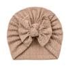 New Baby Jacquard Hat, Cute Boneless Fetal Hat for Infants and Toddlers, Cute Bow Hat for Children