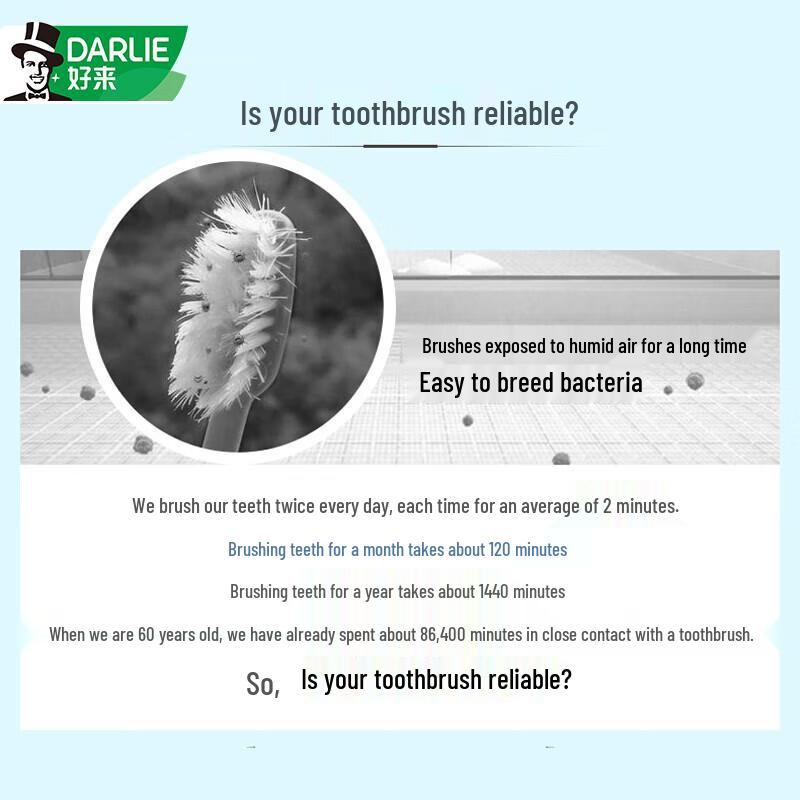 Darlie Charcoal & Gum Care Toothbrushes
