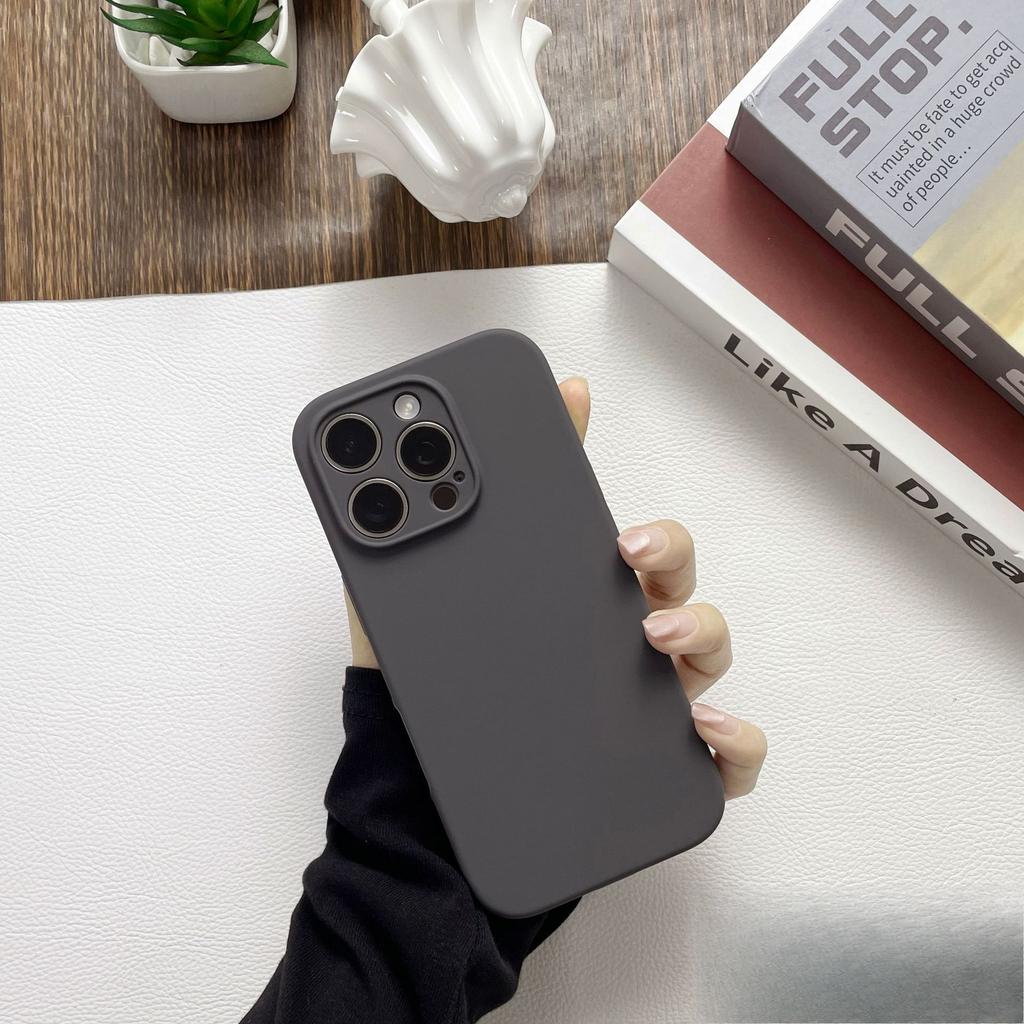 High-quality Liquid Silicone Mobile Phone Case Iphone16promax/15/14 Apple 13 Full-invest Anti-fall Protection Case