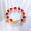 Natural Agate Bow Bracelet Fashion Women Daily Jewelry Lucky Gift