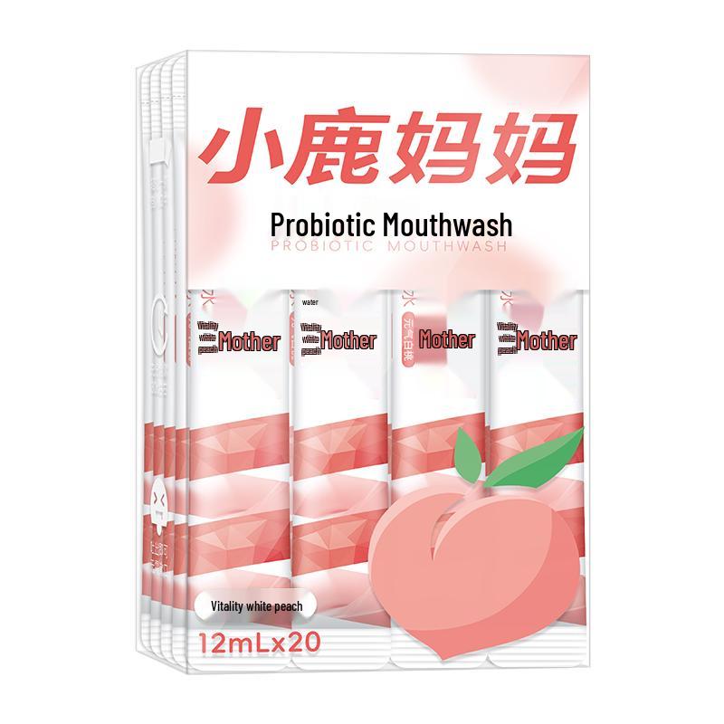 Little Deer Mom Tragbare Probiotische Mundspülstreifen