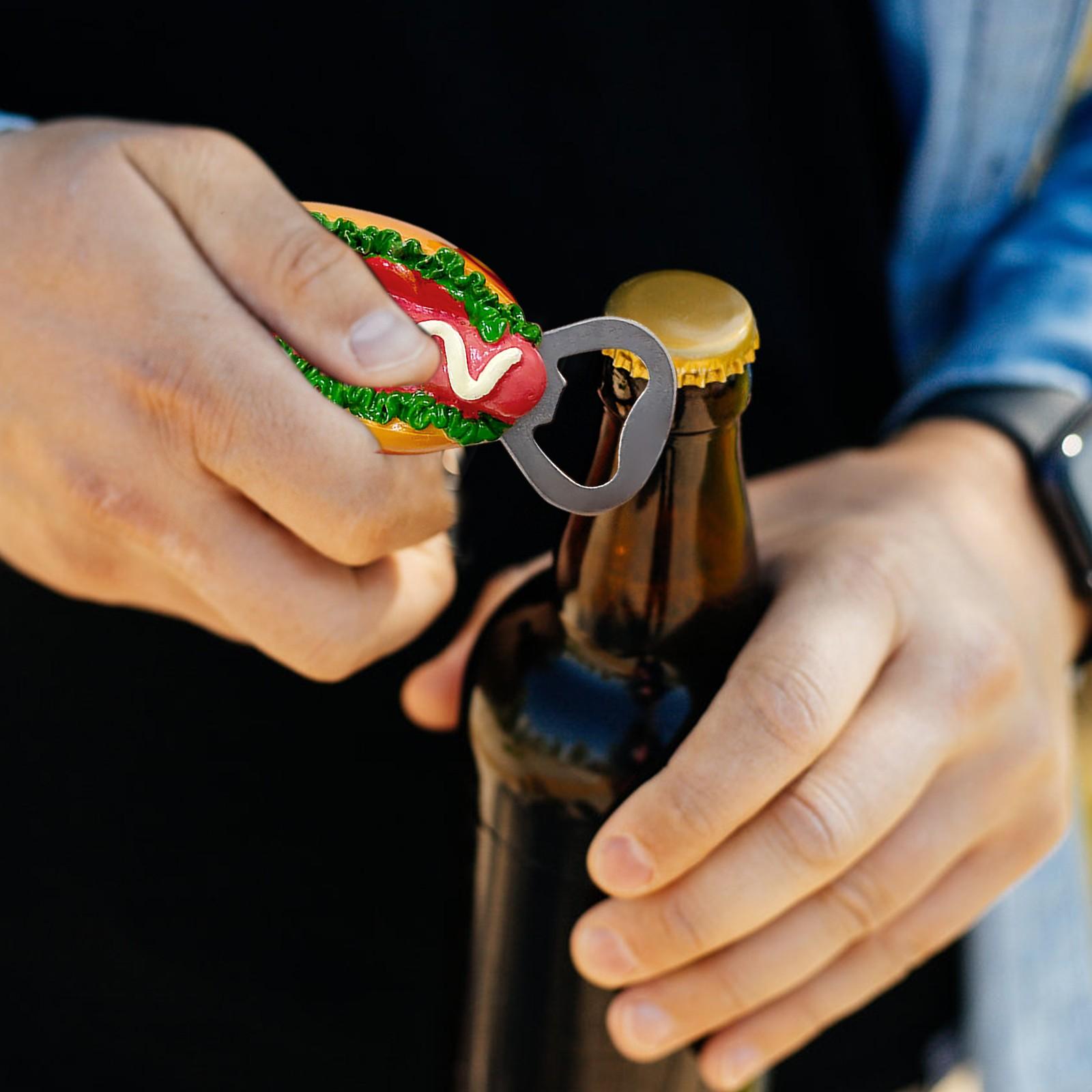 

Открывалка для бутылок, Магнит на холодильник, Милый декоративный магнит, Креативный объемный магнит с индивидуальностью One Size