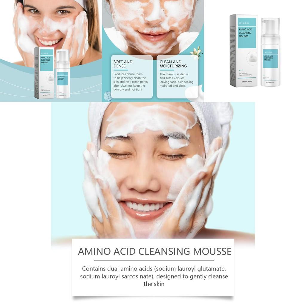 Acid Amino Gentle Cleansing Mousse Moisturizing Facial Cleanser For Smooth Skin