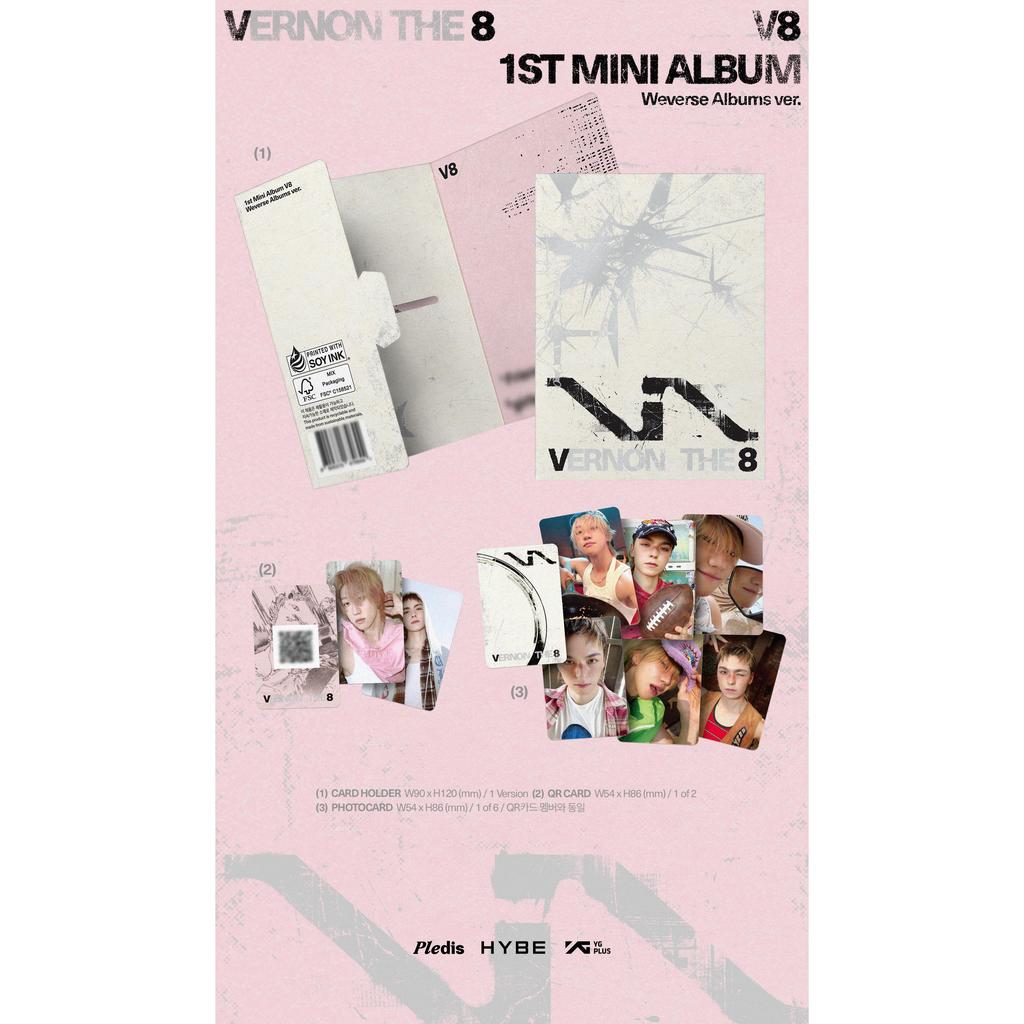 [Pre-order] V8 (SEVENTEEN) 1st Mini Album [V8] SET 4EA