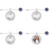 Fashionable Cubic Zirconia Chest Pin Neutral Aesthetic Brooch Corsage Pin Sturdy Clasp Detail For Dresses Coats