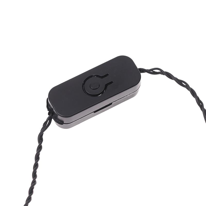 Light Glowing Led Necklace Flashing Light-Up Blinking Christmas Lights Costume Necklace 8 Led Bulbs Glow Props Party Supply