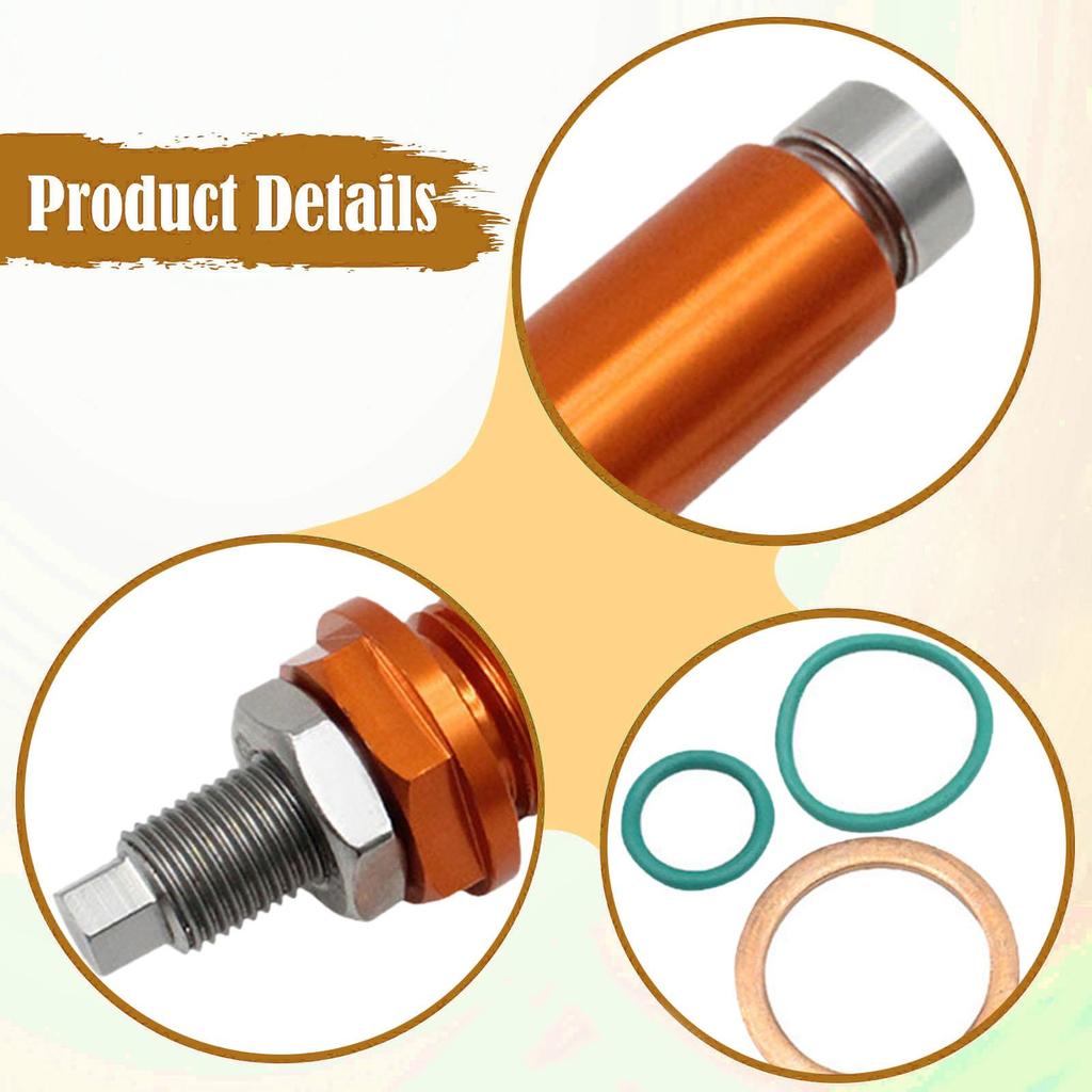 Motorcycle Chain Tensioner Adjuster Chain Tensioning Tool Easy to Install Maintenance Modified Accessories for 690 Smc