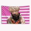 My Hero Academia Deku Wall Tapestry Pink Flag Anime Manga Home Decor Vibrant Art Soft Durable Cozy Aesthetic Gift Indoor