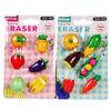 Adorable Cartoon Mini Eraser Set for Students – Perfect Back-to-School Gift