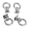 T Bolt Eye Nut Kit Stable Support Stainless Steel T Track Mount Tie Down  High Hardness for Holding Tie Down Straps