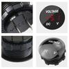 1pc Universal Digital Display Voltmeter Waterproof Voltage Meter LED for DC 12V-24V Motorcycle Auto Truck