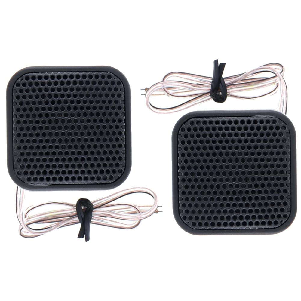 Oikabio 2 kusy 500W Mini vysoce účinný výškový reproduktor do auta pro audio systém do auta, Horn Audio, hudební stereo reproduktor